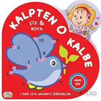 Kırmızı Kitap - Kalpten Kalbe - Çiz/Boya - Kolektif - 0-6 Yaş Yayınları