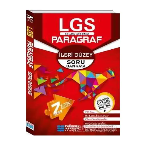 2018 8. Sınıf LGS İleri Düzey Z Serisi Paragraf Soru Bankası