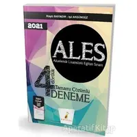 ALES Dörtlük Tamamı Çözümlü Deneme - Rüştü Bayındır - Pelikan Tıp Teknik Yayıncılık