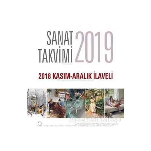 2019 Masa Takvimi - 2018 Kasım-Aralık İlaveli - Kolektif - Arkadaş Yayınları