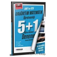 2021 ÖABT İlköğretim Matematik 5+1 Çözümlü Deneme Sınavı - Kolektif - Paragon Yayıncılık