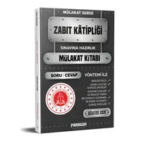 Zabıt Katipliği Sınavına Hazırlık Mülakat Kitabı Paragon Yayıncılık