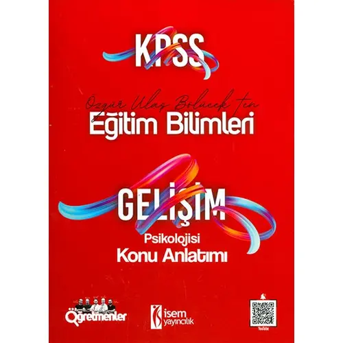 2021 KPSS Gelişim Psikolojisi Konu Anlatımı İsem Yayıncılık