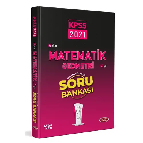 2021 KPSS Matematik Çözümlü Soru Bankası Data Yayınları