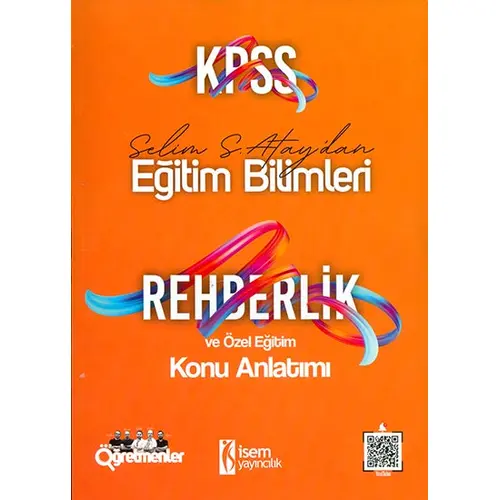 2021 KPSS Rehberlik ve Özel Eğitim Konu Anlatımı İsem Yayıncılık