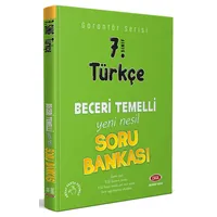 Data 7. Sınıf Türkçe Beceri Temelli Soru Bankası (Garantör Serisi)