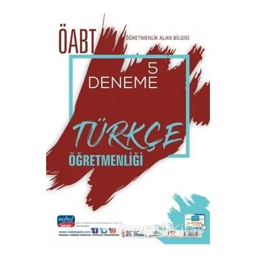 2021 ÖABT Türkçe Öğretmenliği - Öğretmenlik Alan Bilgisi - 5 Deneme