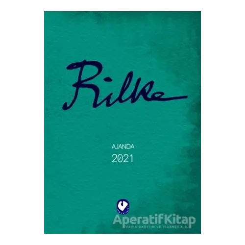 2021 Rilke Ajanda - Rainer Maria Rilke - Cem Yayınevi