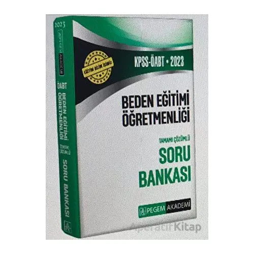 2023 KPSS ÖABT Beden Eğitimi Soru Bankası - Kolektif - Pegem Akademi Yayıncılık