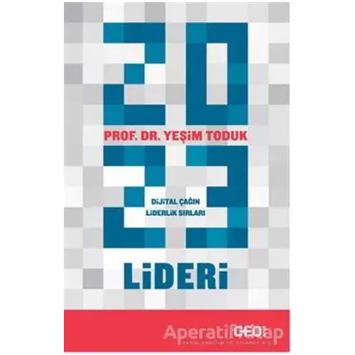 2023 Lideri - Yeşim Toduk - CEO Plus