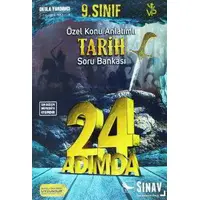 Sınav 9.Sınıf Tarih 24 Adımda Özel Konu Anlatımlı Soru Bankası