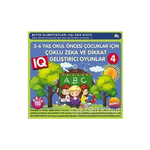 3 - 6 Yaş Okul Öncesi Çocuklar İçin Çoklu Zeka ve Dikkat Geliştirici Oyunlar 4