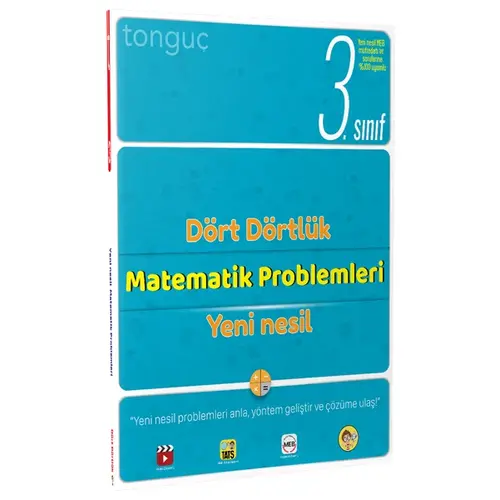 3. Sınıf Dört Dörtlük Matematik Problemleri Tonguç Akademi