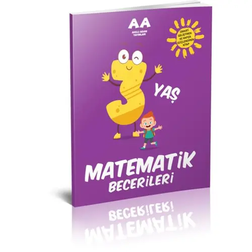 3 Yaş Matematik Becerileri Akıllı Adam Yayınları