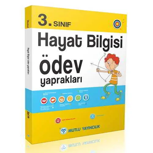 3.Sınıf Hayat Bilgisi Ödev Yaprakları Mutlu Yayıncılık