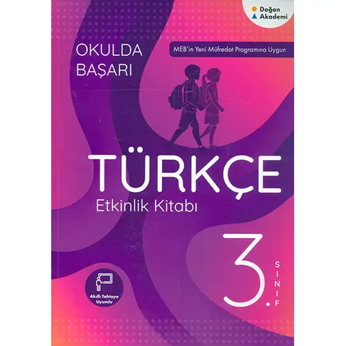 3.Sınıf Türkçe Etkinlik Kitabı Doğan Akademi