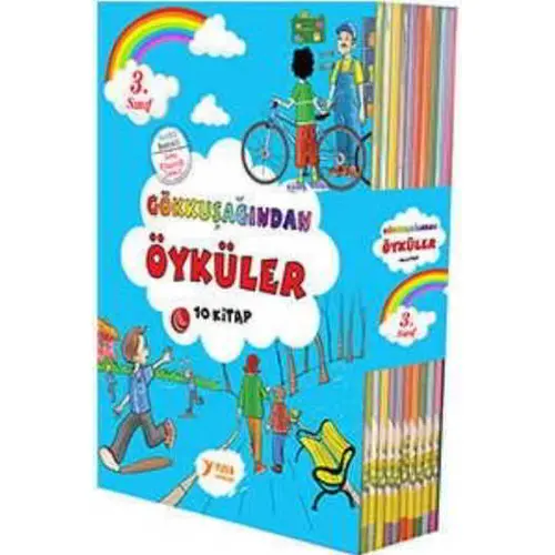 3.Sınıflar İçin Gökkuşağından Öyküler 10 Kitap Yuva Yayınları