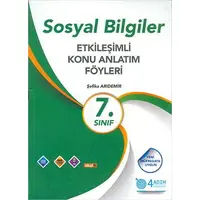 7. Sınıf Sosyal Bilgiler Konu Anlatım Föyleri - Şefika Arıdemir - 4 Adım Yayınları