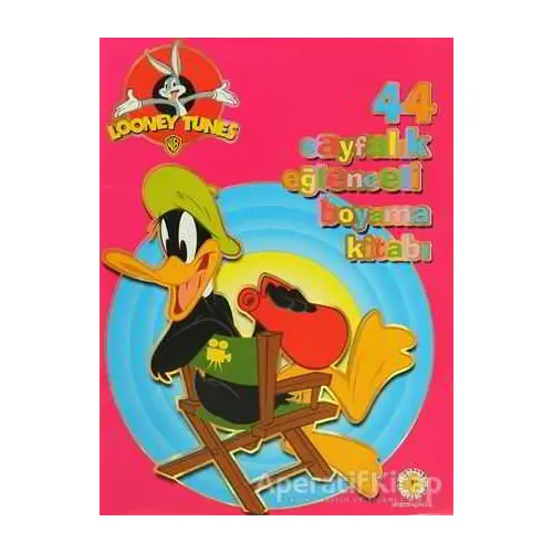 44 Sayfalık Eğlenceli Boyama Kitabı - Daffy Duck - Kolektif - Artemis Yayınları