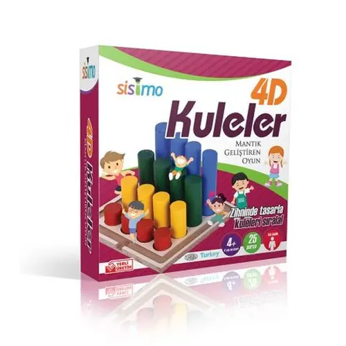 4D Kuleler Sisimo Akıl ve Zeka Oyunları