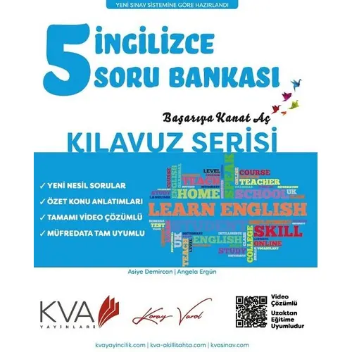 5. Sınıf İngilizce Kılavuz Serisi Soru Bankası KVA Koray Varol Yayınları