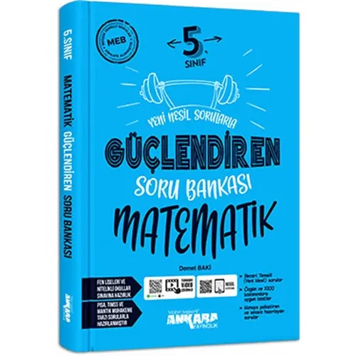 5. Sınıf Matematik Güçlendiren Soru Bankası Ankara Yayıncılık