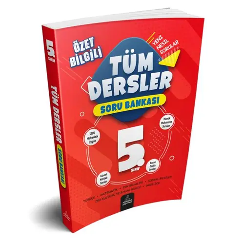 5. Sınıf Tüm Dersler Soru Bankası - 4 Element Yayınları