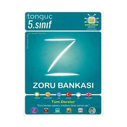 5. Sınıf Tüm Dersler Zoru Bankası Tonguç Akademi