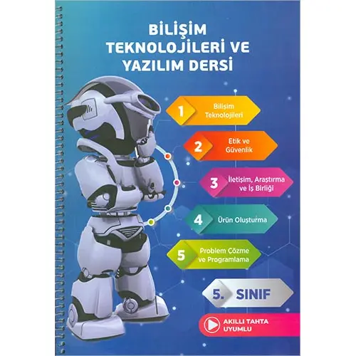 5.Sınıf Bilişim Teknolojileri ve Yazılım Dersi Referans Yayınları