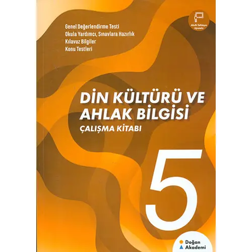 5.Sınıf Din Kültürü Çalışma Kitabı Doğan Akademi