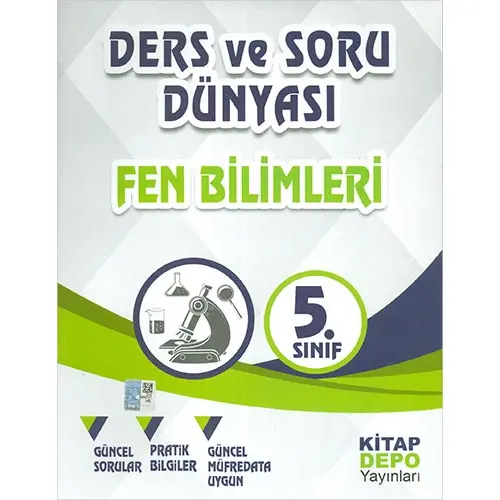 5.Sınıf Fen Bilimleri Ders ve Soru Dünyası Kitap Depo Yayınları