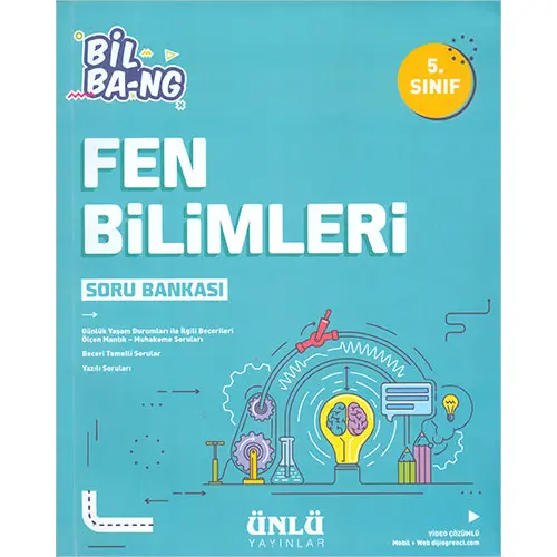 5.Sınıf Fen Bilimleri Soru Bankası Ünlü Yayınları