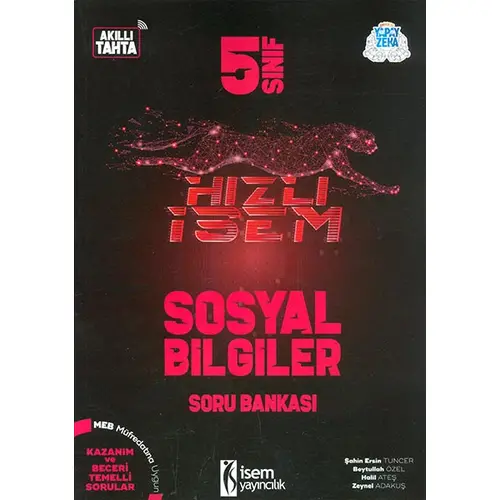 5.Sınıf Hızlı İsem Sosyal Bilgiler Soru Bankası İsem Yayıncılık