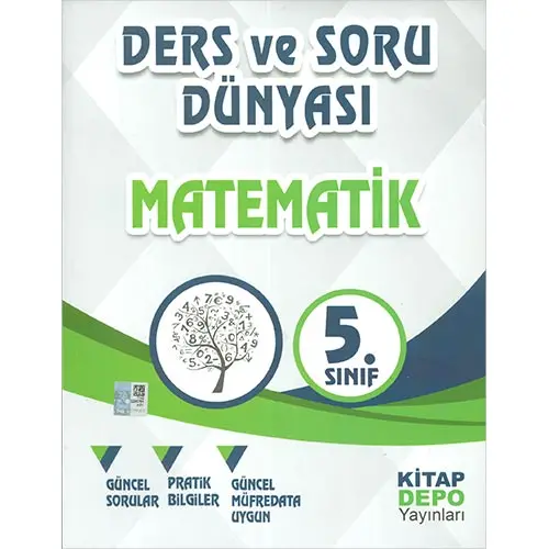 5.Sınıf Matematik Ders ve Soru Dünyası Kitap Depo Yayınları