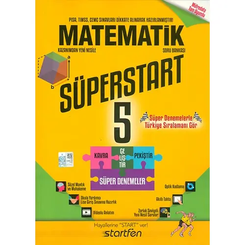 5.Sınıf Matematik Soru Bankası Startfen Yayınları