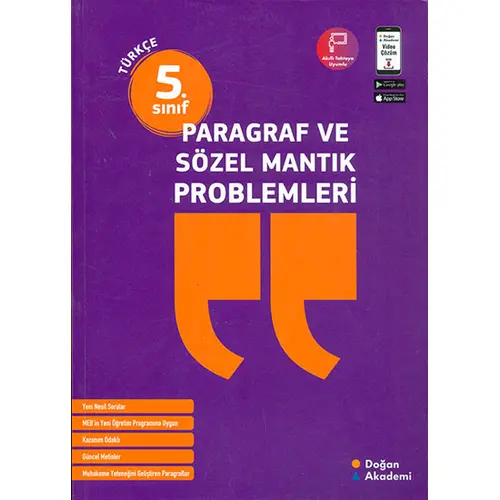 5.Sınıf Paragraf ve Sözel Mantık Problemleri Doğan Akademi