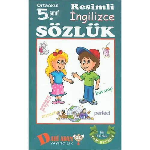 5.Sınıf Resimli İngilizce Sözlük Dahi Adam Yayınları