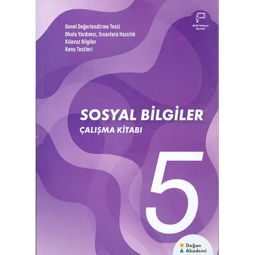 5.Sınıf Sosyal Bilgiler Çalışma Kitabı Doğan Akademi