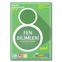 8.Sınıf Fen Bilimleri Branş Denemeleri SüperSonik Yayınları