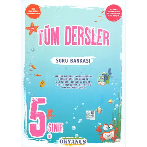 5.Sınıf Tüm Dersler Soru Bankası Okyanus Yayınları