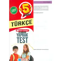 5.Sınıf Türkçe Yeni Nesil Video Çözümlü Yaprak Test Evrensel İletişim Yayınları