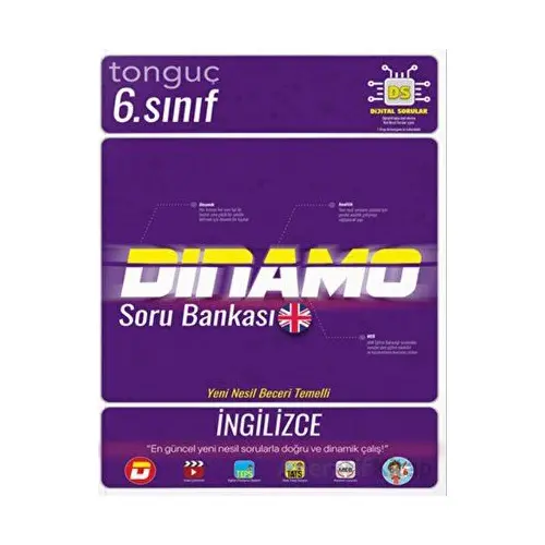 6. Sınıf Dinamo İngilizce Soru Bankası Tonguç Akademi