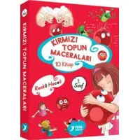 Kırmızı Topun Maceraları (10 Kitap Takım) - Müzehher Özgün - Yuva Yayınları