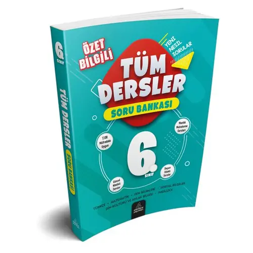 6. Sınıf Tüm Dersler Soru Bankası - 4 Element Yayınları