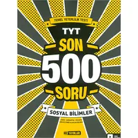 TYT Sosyal Bilimler Son 500 Soru Hız Yayınları (Kampanyalı)