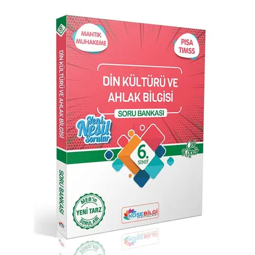 6.Sınıf Din Kültürü Soru Bankası KöşeBilgi Yayınları