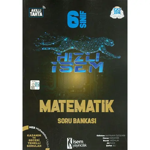 6.Sınıf Hızlı İsem Matematik Soru Bankası İsem Yayıncılık