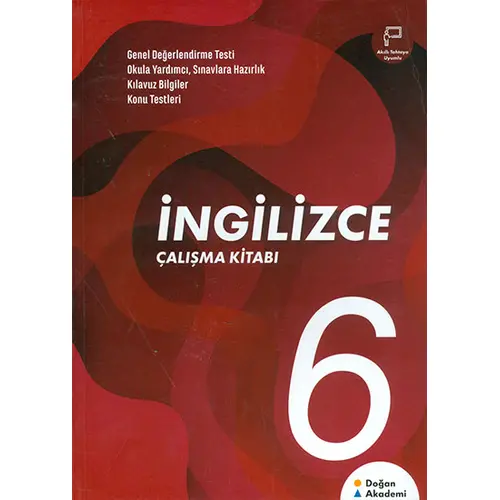 6.Sınıf İngilizce Çalışma Kitabı Doğan Akademi