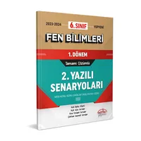 6.Sınıf Fen Bilimleri 1.Dönem Ortak Sınav 2. Yazılı Senaryoları Çözümlü Editör Yayınevi