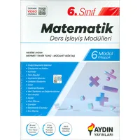 6.Sınıf Matematik Ders İşleyiş Modülleri Aydın Yayınları